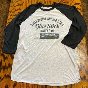 Hippie Runner Raglan Glue Stick/Chapstick